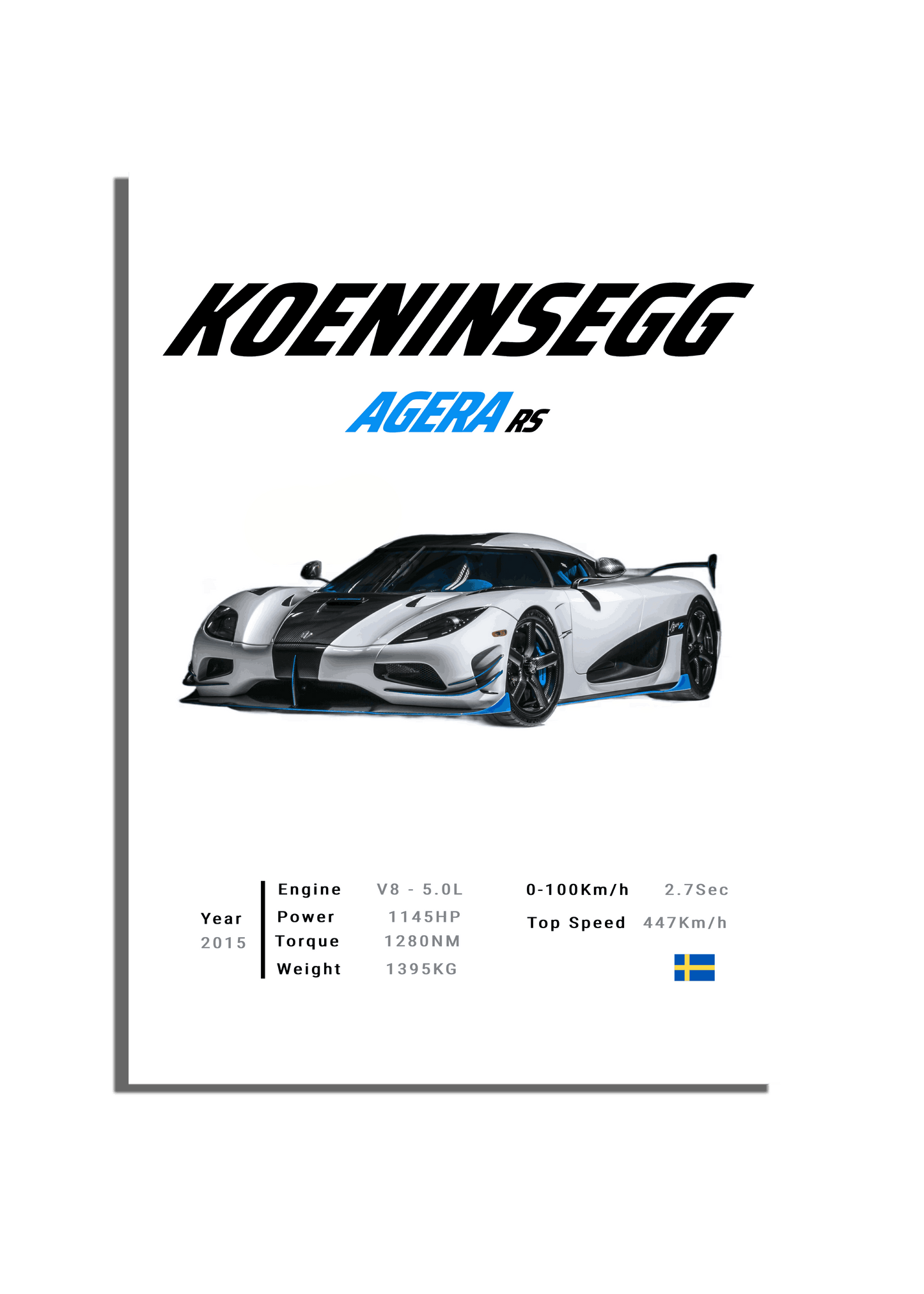 KOENINGSEGG AGERA RS